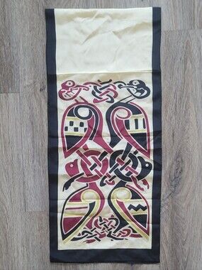Patrick Francis "Book of Kells" silk scarf
